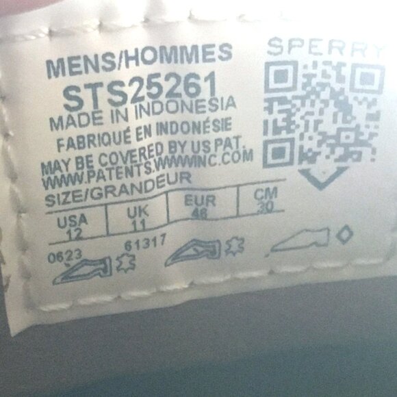 Sperry Gold Cup Mako 2-Eye Boat Shoes Mens Size 12 Brown Leather STS25261 - Picture 8 of 9